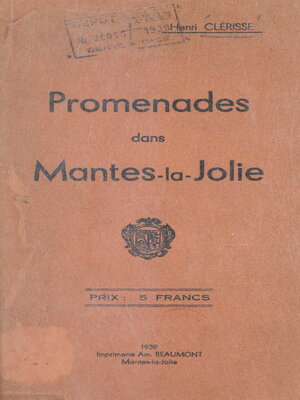 cover image of Promenades dans Mantes-la-Jolie